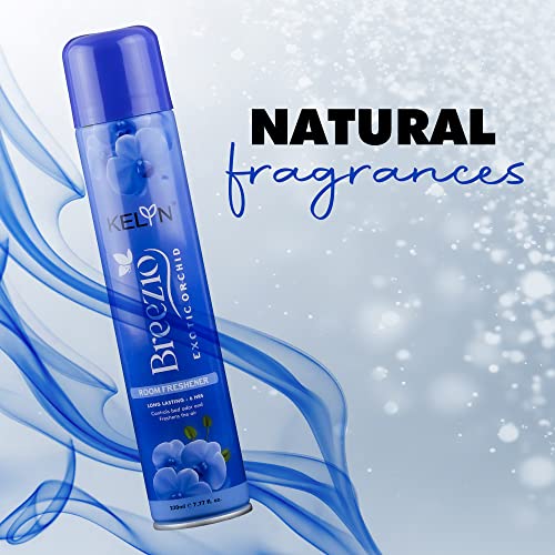 Image of KELYN Room Freshener Spray | Air Fresheners for Bedroom | Long Lasting Room Spray for Home, Office, Cars & Toilet Freshner (Pack of 5, 230ml each)