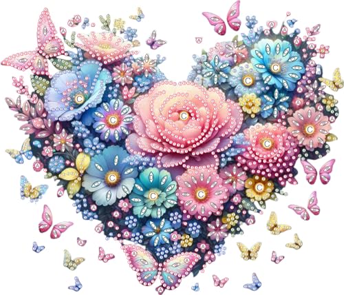 Meecaa Diamond Art Painting Wreath Kit with Tools - Image 4
