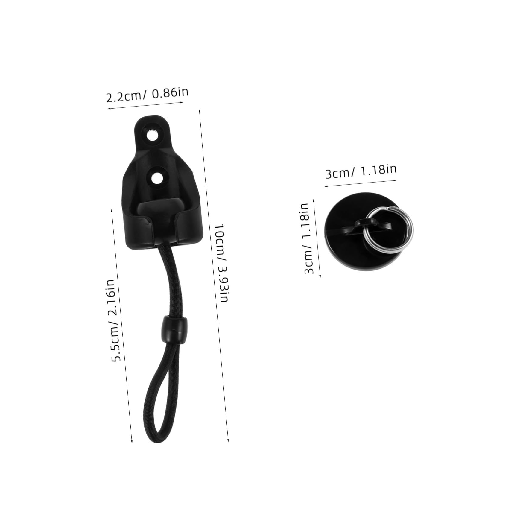 NUOBESTY 1Set Roller Blind Cord Lock Set with Wall Brackets and Screws Windproof Curtain Tie Downs for Secure Installation Homes and Offices