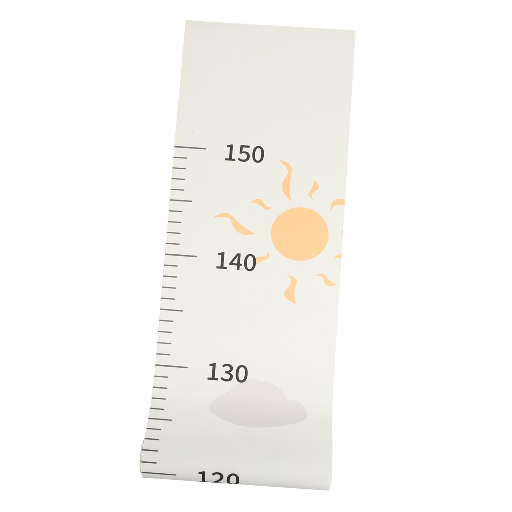 SUPVOX Children's Room Decor Boys and Girls Height Chart Wall Sticker Growth Chart for Boys Girls Fun Wall Art