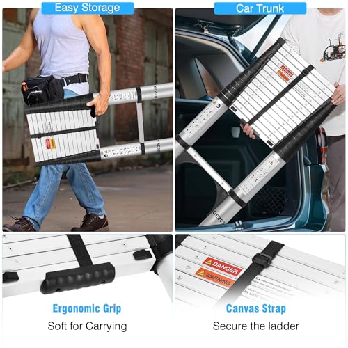 Telescoping Ladder 15.5 Ft