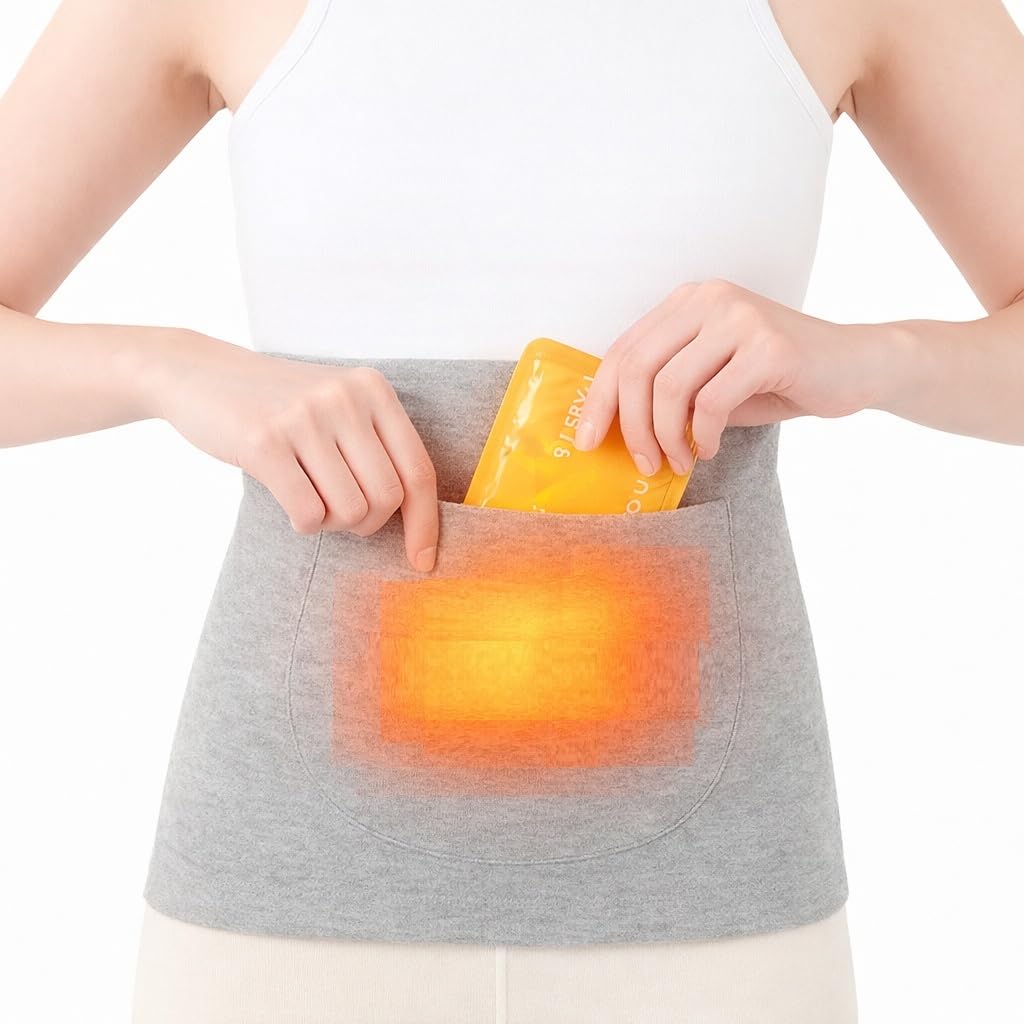 Amazon.co.jp: [World Bridge] カイロポケット付き 腹巻