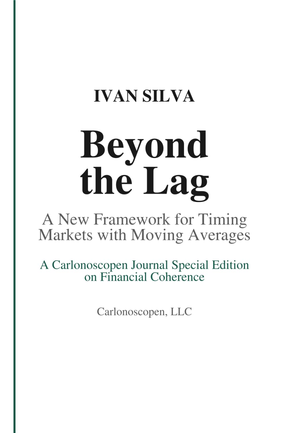 Beyond the Lag: A New Framework for Timing Markets with Moving Averages