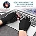 Ricfield Copper Compression Arthritis Gloves, Best Copper Infused Glove for Women and Men, Fingerless Compression Gloves, Pain Relief and Healing for Arthritis, Carpal Tunnel, 1 Pair, Black (Medium)