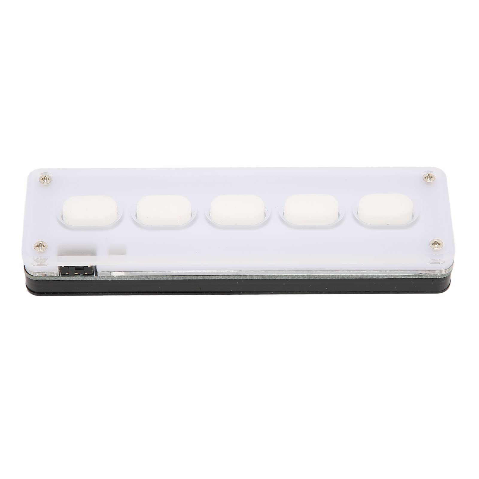 mingzhe Clavier Programmable 5 Touches, Double Mode sans Fil Filaire