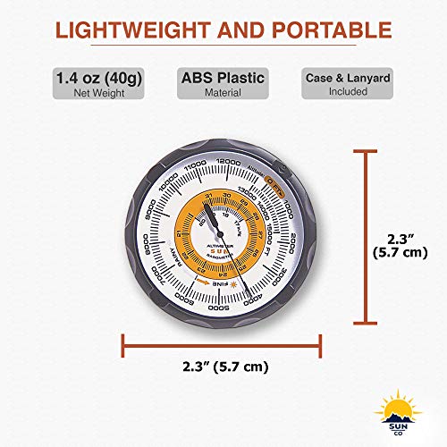 Altimeter 202 BatteryFree Altimeter and Barometer WeatherTrend