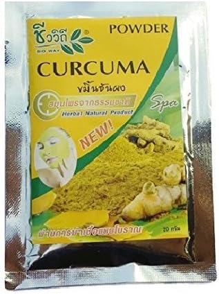 100% Curcuma Powder (Turmeric) Herbal Natural Face Mask (Pack of 2)