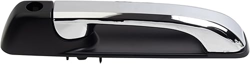 Miniatura 399 de TRQ Manija de puerta exterior texturizada LH del conductor trasero para Chevy GMC Pickup Truck SUV