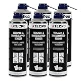 TECPO Vergaser- und Drosselklappenreiniger 6x 500ml Lösemittel AGR Ventil...