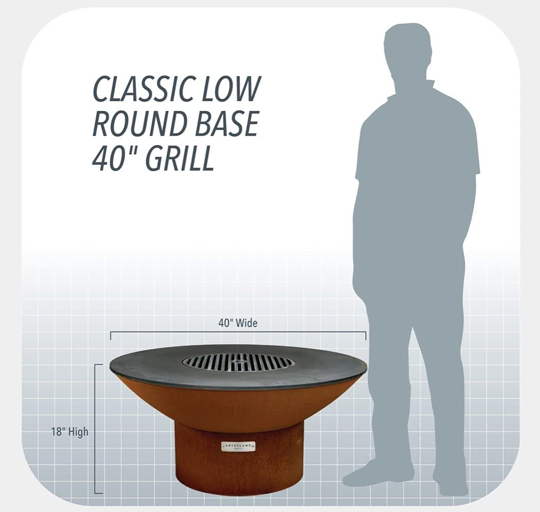 40 Fire Pit | Low Round Base Made in USA product thumbnail 6
