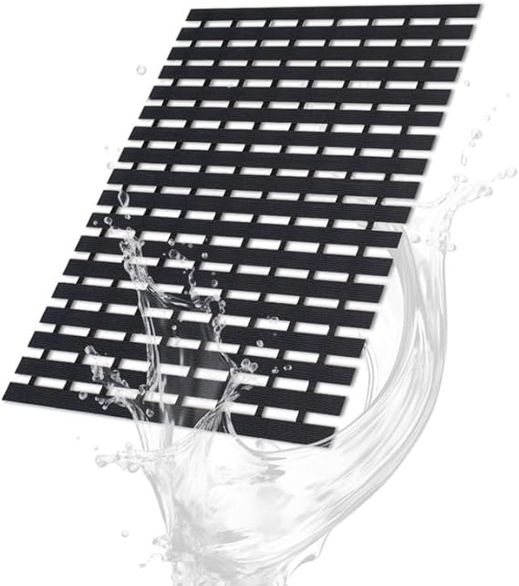SUWUYUE Bath Mat Non Slip Shower Mat Bathtub with Drain