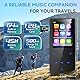 64GB MP3 Player Bluetooth 5.3, 18 beruhigende Geräusche, weißes Rauschgerät für Babys und Erwachsene zum Schlafen, integrierter HD-Lautsprecher, Sprachrekorder, UKW-Radio, TF-Karte bis zu 128GB