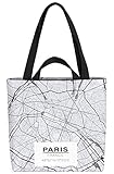 Ideal als Shopper, Handtasche, Shopping-Bag, Einkaufstasche, Henkel-Tasche, Reise-Tasche oder Schultertasche für Damen und Herren