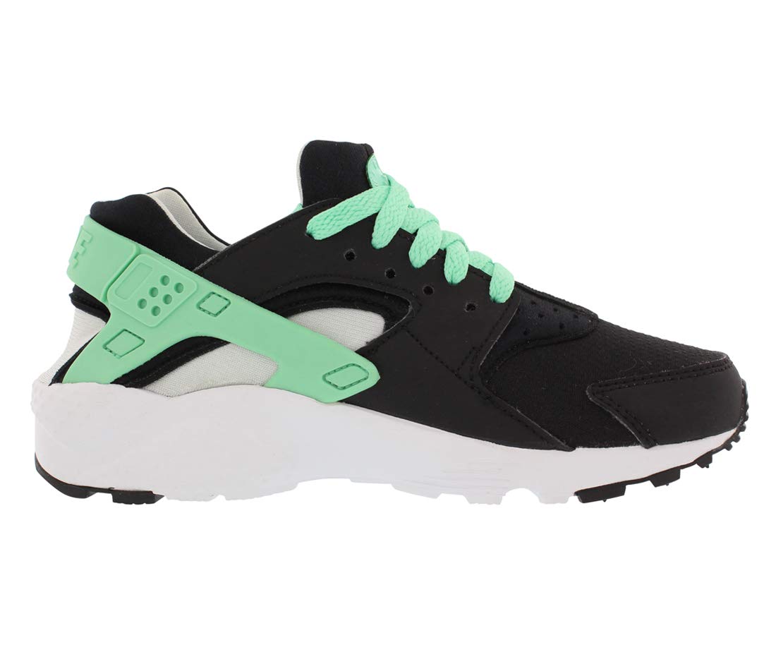 Nike 654280-008 Zapatillas de Trail Running, Niñas, Negro (Black/Green Glow/Pure Platinum/White), 35.5 EU (3|#Adult UK Girls)