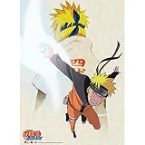 Great Eastern Entertainment Naruto Shippuden Father and Son Wall Scroll, 33 by 44-Inch
