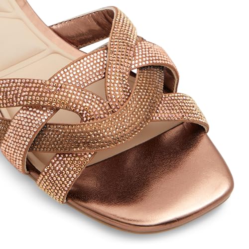 Image of Aldo corally Women's Bronze Textile Sandals