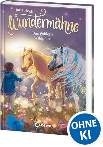 Wundermähne (Band 4) - Das goldene Wildpferd: Ein gemaltes Traumpferd und ein verborgenes Tal erwarten dich - Fantastische Kinderbuchreihe zum Davonträumen für Pferdefans ab 7 Jahren