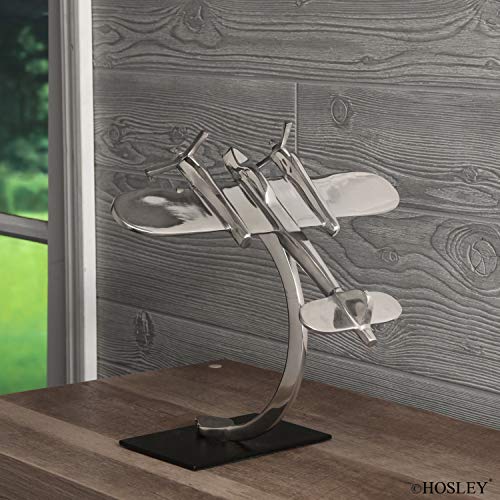 image for Hosley Mid-Century Modern Decorative Tabletop Sculpture Plane - Your C
