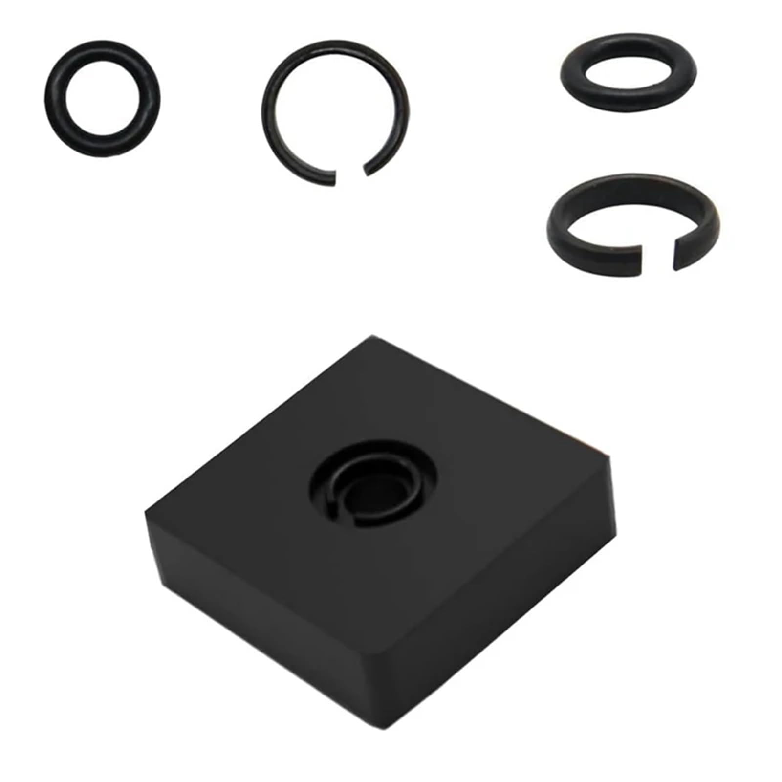 11 szt. 10 zestaw 1/5.1 cm i 10 zestaw 3/8 cala pierścień ustalający uderzenia klips pierścień cierny + pierścień uszczelniający, pierścień blokujący uderzenia narzędzie do instalacji kowadła