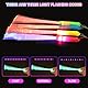 Joycabin 12 Stück LED Leuchtstäbe, Knicklichter, Leuchtwedel Party Set mit Multicolor Licht, Glasfaser Leuchtstab für Kinder Weihnachten, Party, Konzert, Hochzeit