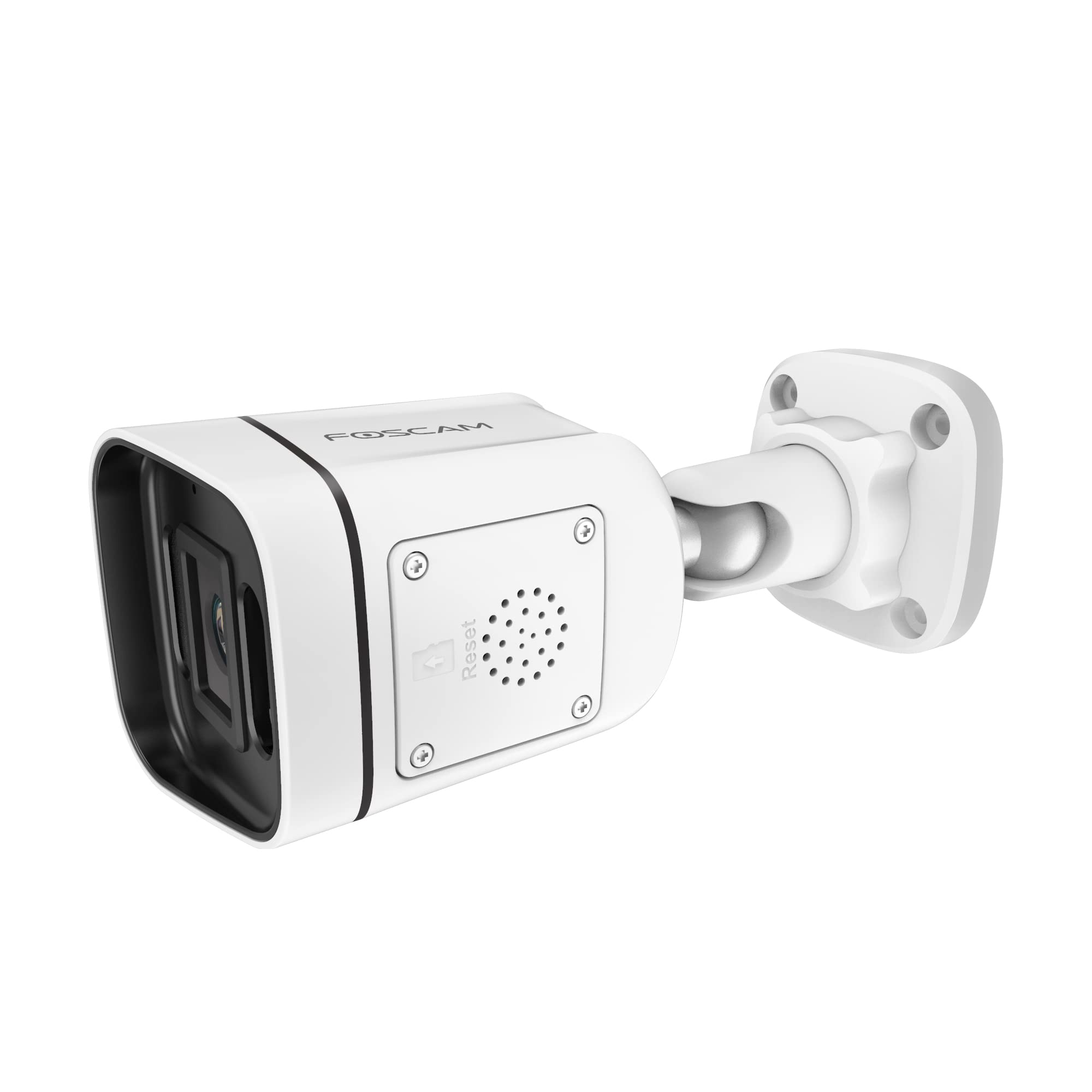 Foscam 8 MP PoE Outdoor IP-Kamera mit Lichtspots und Sirene V8EP Weiß