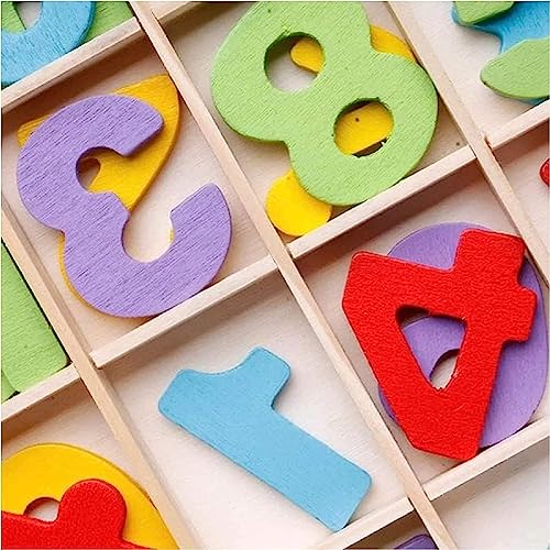 Image of PLUSPOINT Wooden Number Counting Board Learn to Calculate Number with Write N Wipe White Board Computation Study Box Educational Basic Learning Maths kit for Kids Age 3+ (Computation-C)