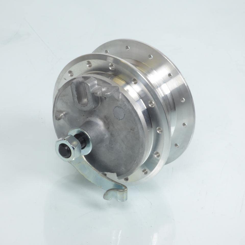 Moyeu avant 28 rayons Teknix pour remonter une roue neuve de Peugeot 103 SP Leleu