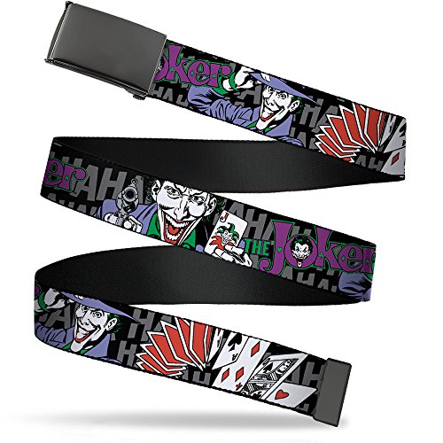 Buckle-Down Men's Web Belt Joker 1.5