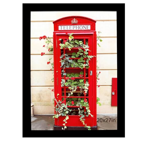 SESEAT 20x27 Picture Frame Black Poster Frames for Wall Hanging 20 x 27 Large Frames with Acrylic Protection 1 Pack
