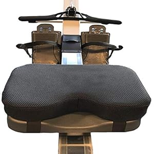 Fitnessrudern Rudersitzkissen Komfortables Sitzkissen Für Concept2 WaterRower Indoor Rowing Rudergerät Sitzpolster Ist rutschfest Schweissfest Langlebig Faltbar Orthopädisch