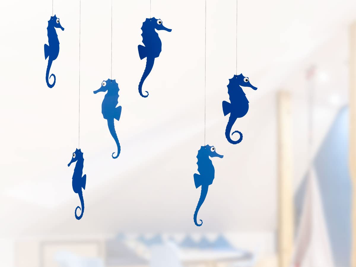 Flensted Mobile konik morski niebieski 015b 57 x 40 cm F015Blue