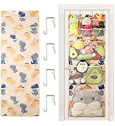 Stuffed Animal Storage, Over The Door Organizer Storage for Stuffed Animals Holder, Animals Stora...