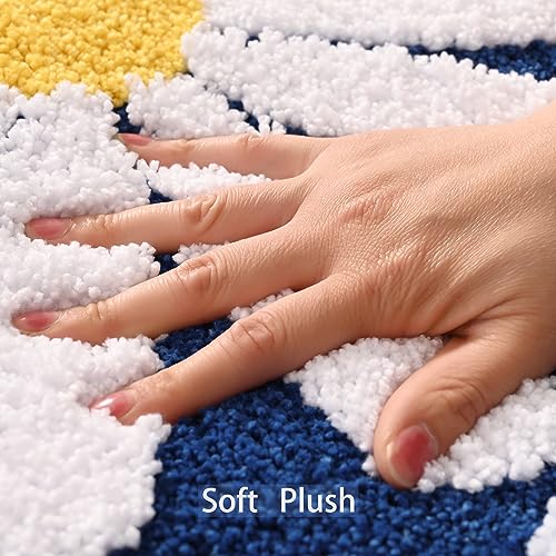 Tapis de bain absorbant pour éviter les glissades devant la douche - 3