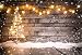 Produktbild KonPon 150 x 220 cm Baumwolle Polyester Weihnachten Holzboden Fotografie Hintergrund waschbar Neugeborene Fotostudios Baby Requisiten Hochzeit Hintergrund Tropfen KP-184