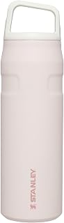 Stanley IceFlow Cap and Carry Water Bottle | Wide Mouth Twist Lid | Lightweight & Leakproof for Travel & Sports | Insulated Stainless Steel | BPA-Free