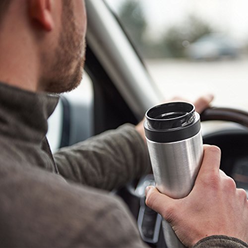 Espro Travel Coffee Press, Stainless Steel, 12 Oz (Bright White) #TOP5