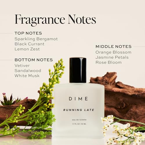 Image of DIME Beauty Running Late Perfume - Citrus Floral, 1.7 oz