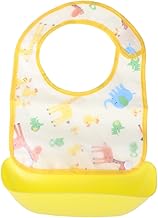 Totority Babadores Para Comida De Bebê Babadores Para Bebês Babadores Infantis Em Pvc Babadores Para Bebês Desenhos Animados Coletor De Alimentos Babador Saco De Arroz Para Bebês