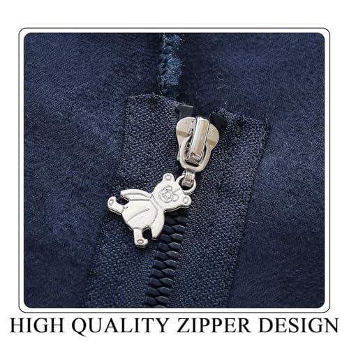 Toddler Snow Suit Baby Snowsuit Infant Winter Coats Fleece Clohtes 0-2T Jumpsuit4