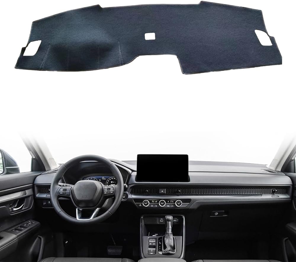 POSAID for Honda CRV Dash Cover 2023 2024 2025 Dashboard Cover Mat Custom Fit for Honda CR-V, Gray