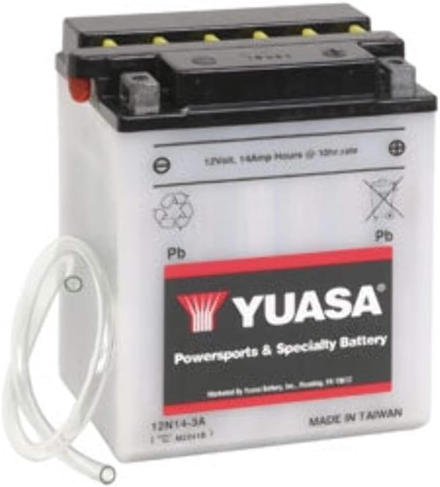 Yuasa YUAM2241B 12N14-3A Battery, One Size