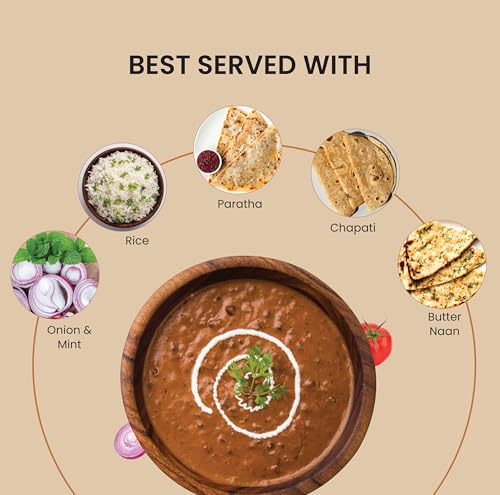 Image of Chandni Chowk Ready to Eat Dal Makhani | Restaurant Style Ready to Eat Creamy Dal Makhani | No Preservatives Or Artificial Colors | 285gm Pack of 1 (Dal Makhani)