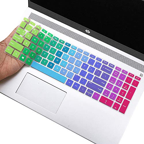Colorful Keyboard Cover Skin for HP Envy X360 15.6 Keyboard Cover for 2020