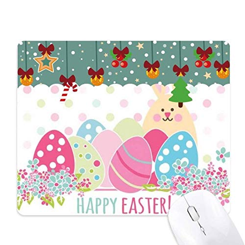 Tapis de souris Pâques coloré idée cadeau originale pour amateurs de jeux