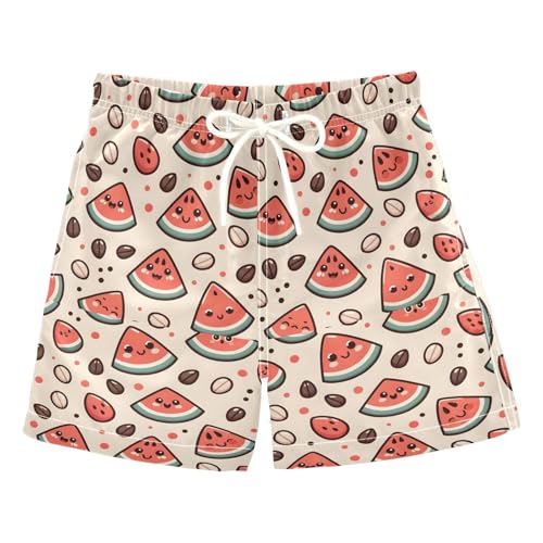 senya Cute Watermelon Seeds Boys Swim Trunks Toddler Shorts Swimwear Boardshorts