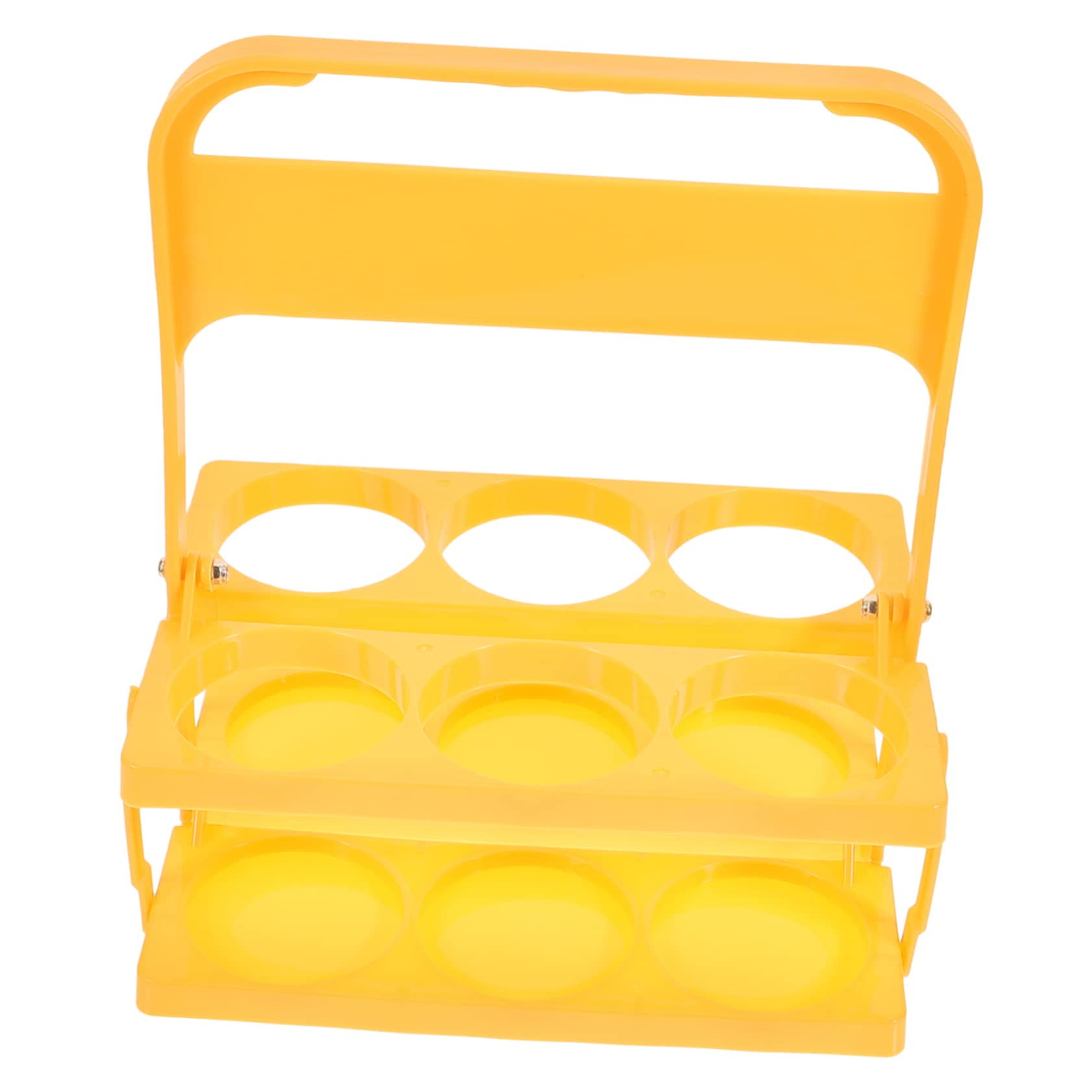 Cabilock Collapsible Drink Carrier for Beer Bottles Portable Beverage Holder for Easy Transport Handheld Drink Caddy for Parties Catering and Picnics