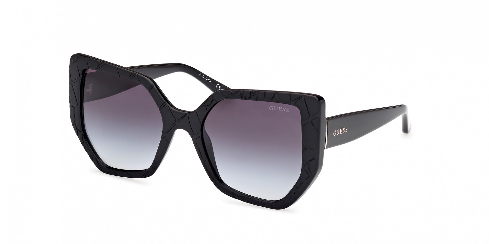 Guess Women's Black Stylish Sunglasses - Sunglasses - 55 Mm - Accessories