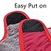 JoyDaog Hundemäntel mit Fleecekragen für kleine Hunde, wasserdichte, warme Welpenjacke aus Baumwolle für den kalten Winter, Rot XS