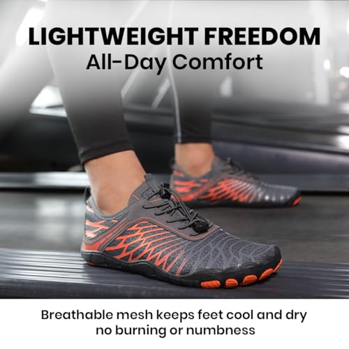 Image of Peak Footwear Barefoot Shoes - Non Slip Orthopedic Walking & Hiking Shoes for Men & Women, Zero Drop Minimalist Water Shoes with Arch Support, Wide Toe Box & Lightweight Diabetic-Friendly Design