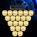 Mrisata 20PCS Car Wheel Nut Caps, 17mm Universal Silicone Car Wheel Lug Nut Covers Bolt Caps, Auto Hub Screw Rim Bolt Covers Dust Protection Tyres Screw Caps Protector with Remover Tool